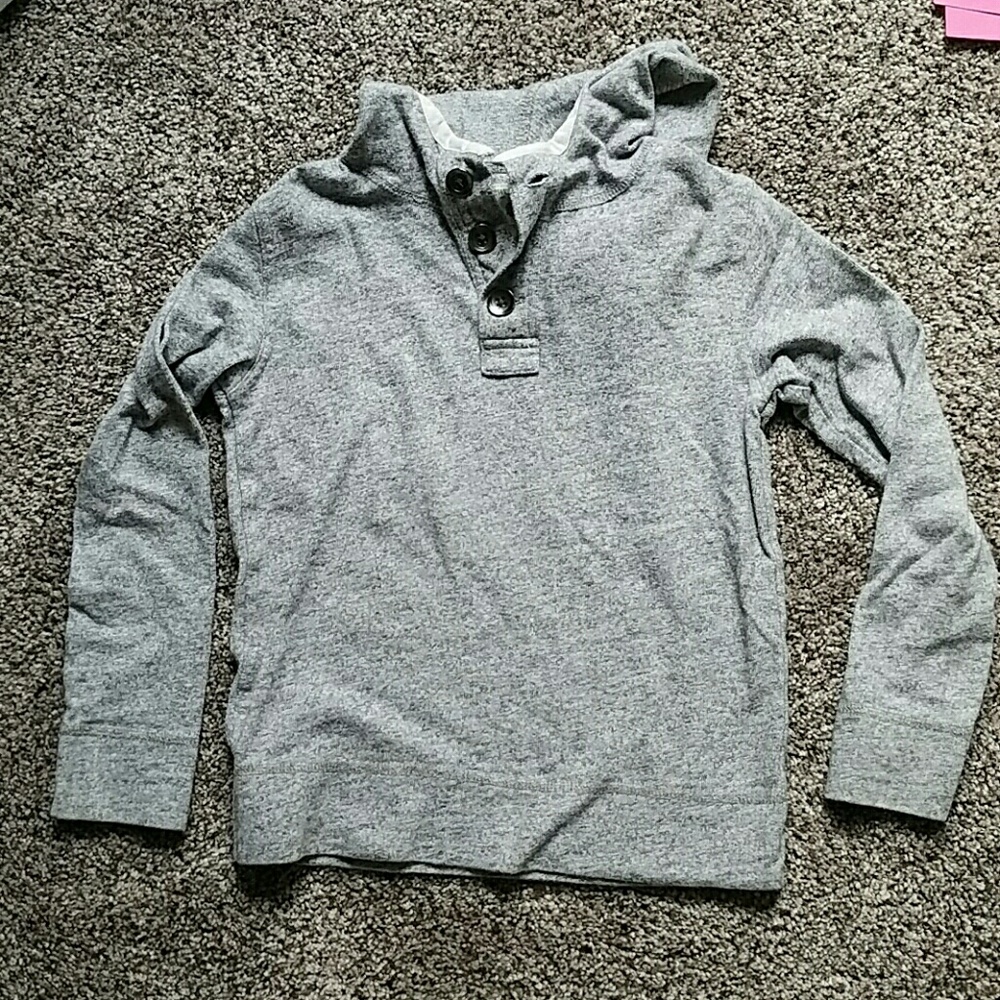 Boys J Crew Hooded Shirt